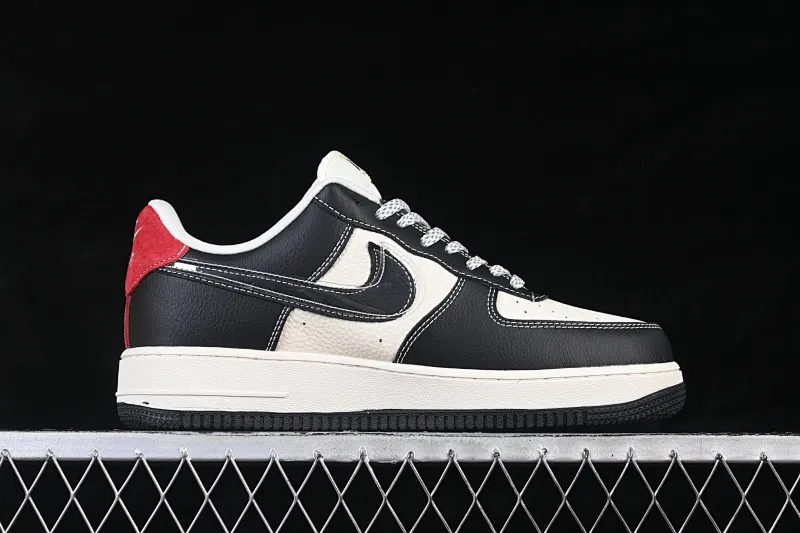 All categories Nk Air Force 1 Air Force series Nk Air Force 1 Low Air Force low-top Nike Air Force 1'07 Low Supreme joint beige black red Air Force 1 low-top casual sneakers DF0188-106